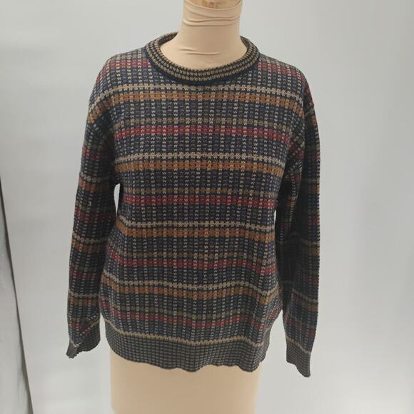 Vintage vintage Pendleton Coogi Style Cosby virgin wool Grandpa Sweater unisex M - Picture 2 of 13